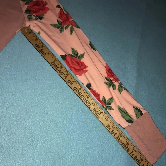 LULAROE hoodie rose floral print pouch pocket soft long sleeve NEW size S - Picture 8 of 8